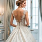  how to bustle a wedding dress