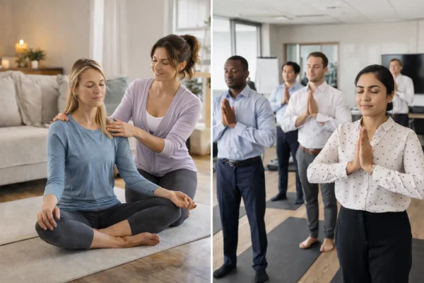 Private and corporate yoga sessions