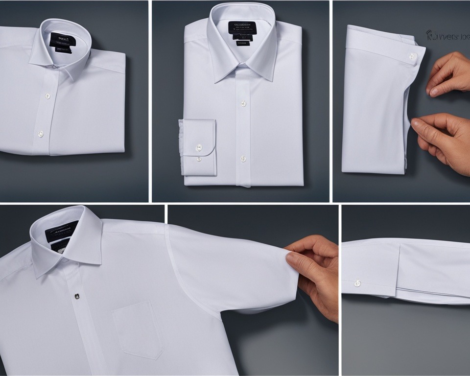 how to fold dress shirts for travel