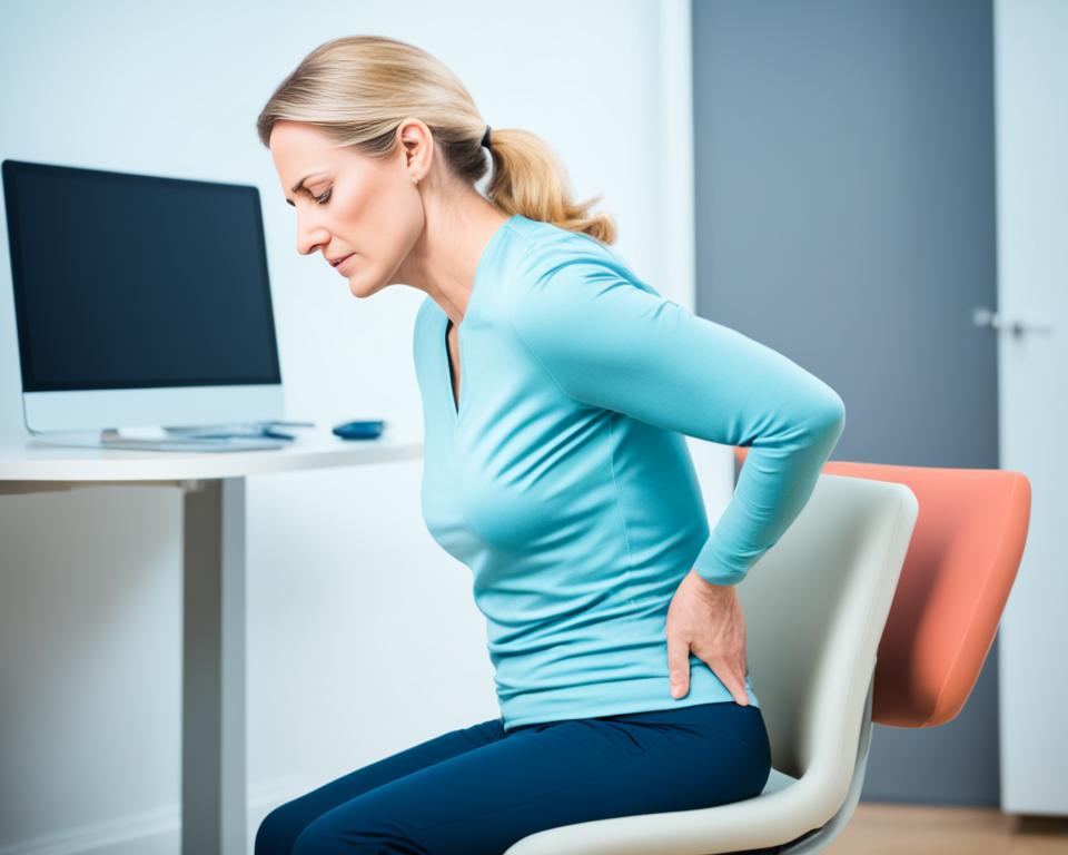 how to sit with si joint pain