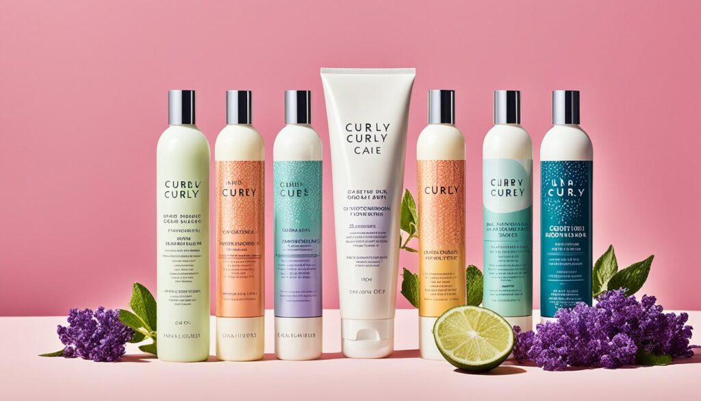 Curly hair products for moisturizing