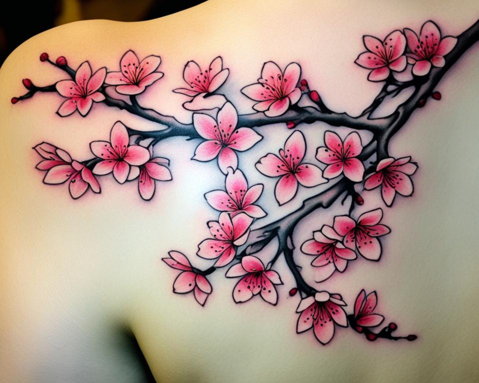 cherry blossom tattoo meaning