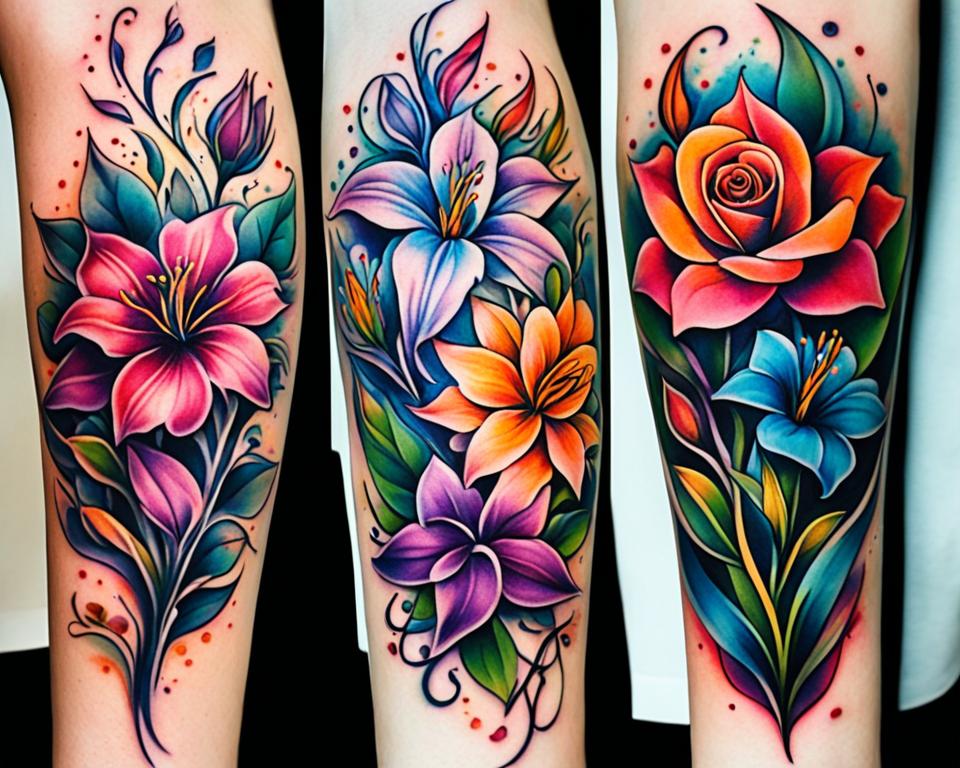 floral tattoo meanings