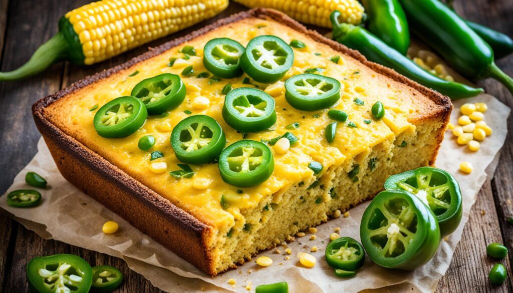 spicy jalapeno cornbread