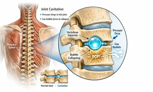 Why does my upper back crack